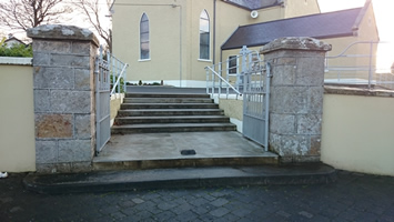 Church renovation in Cliffoney by BM Construction Sligo