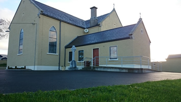 Church renovation in Cliffoney by BM Construction Sligo