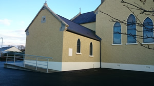 Church renovation in Cliffoney by BM Construction Sligo