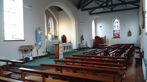 Church renovation in Cliffoney by BM Construction Sligo