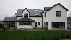 Rear Elevation Private House Drumcliff - New Build
