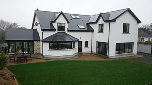 Private House Drumcliff - New Build with Sandstone facade