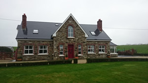 New Build Private House construction Lissadel, County Sligo 